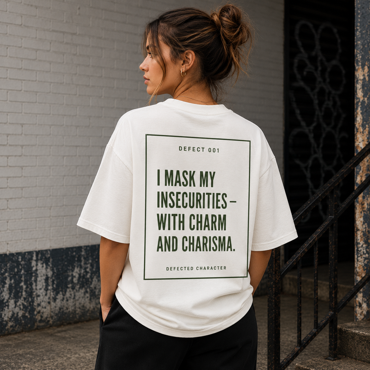 Defect 001 Unisex Heavyweight Oversized T-Shirt