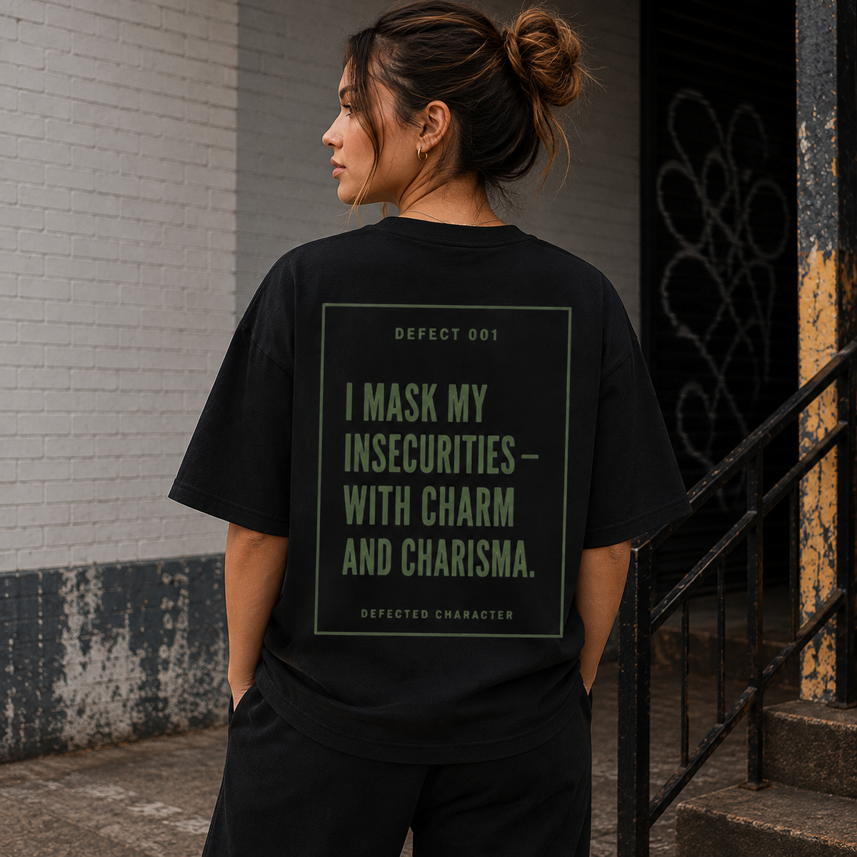 Defect 001 Unisex Heavyweight Oversized T-Shirt