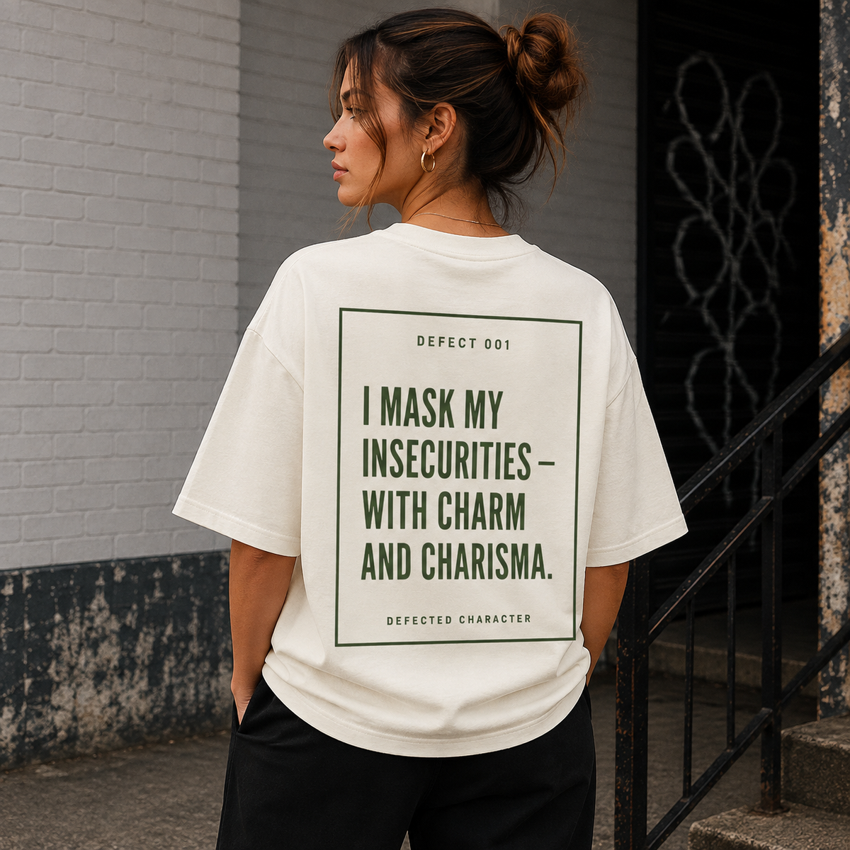 Defect 001 Unisex Heavyweight Oversized T-Shirt
