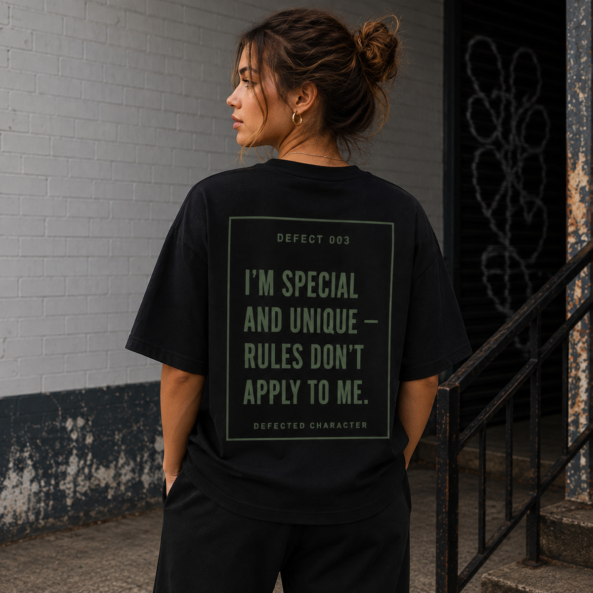 Defect 003 Unisex Heavyweight Oversized T-Shirt